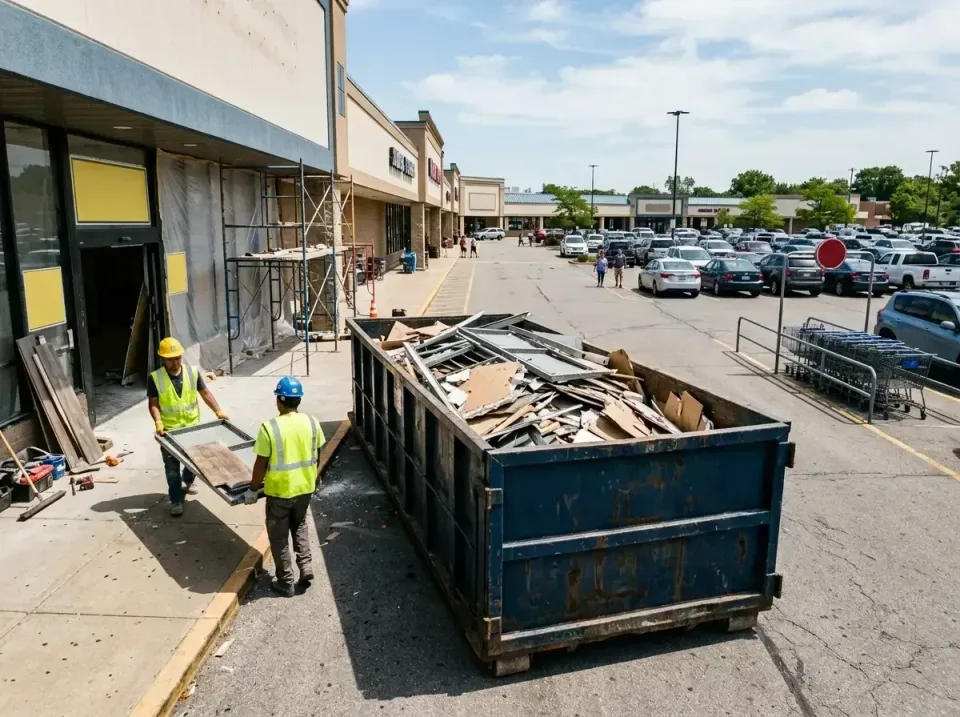 retail-store-renovation-debris-003 — frequently asked questions, Roll-off Dumpster Rentals in Port Charlotte, FL
